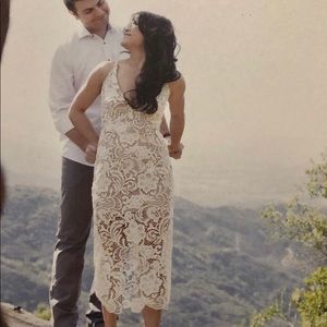 Dress the Population Lace Sheath Dress